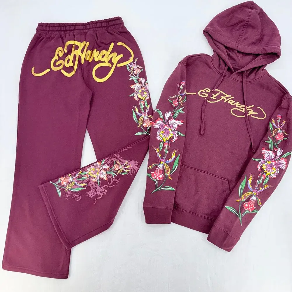 Ed Hardy Tracksuit (Size S)